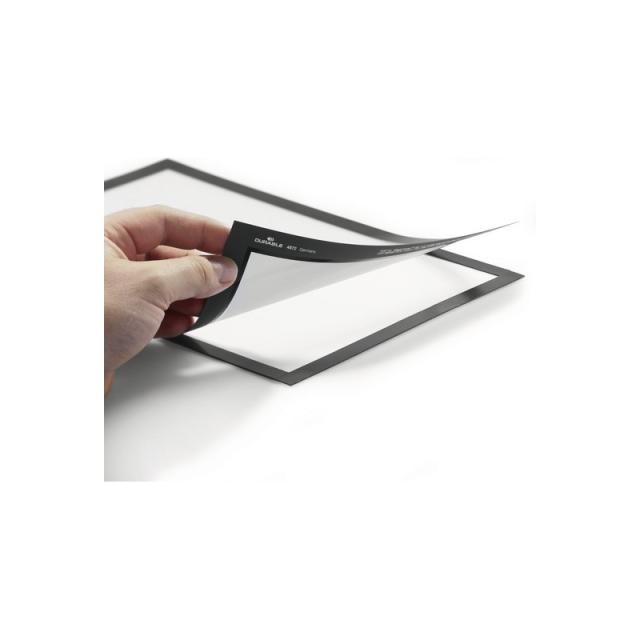 Durable - 4872-01 marco magnético A4 Negro