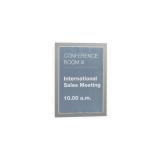 Durable - 4872-23 marco magnético A4 Plata