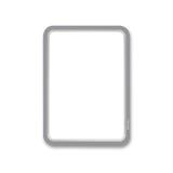 Tarifold - 194950 marco magnético A4 Plata