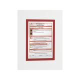 Durable - 4872-03 marco magnético A4 Rojo