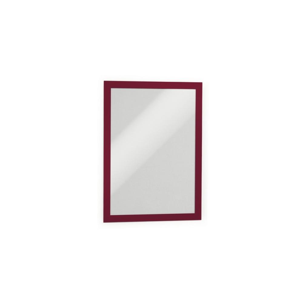 Durable - 4872-03 marco magnético A4 Rojo