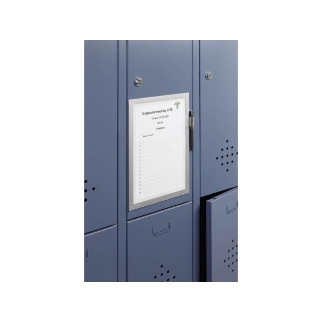 Durable - DURAFRAME NOTE marco magnético A4 Plata