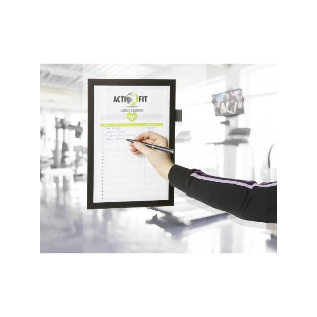 Durable - DURAFRAME NOTE marco magnético A4 Negro