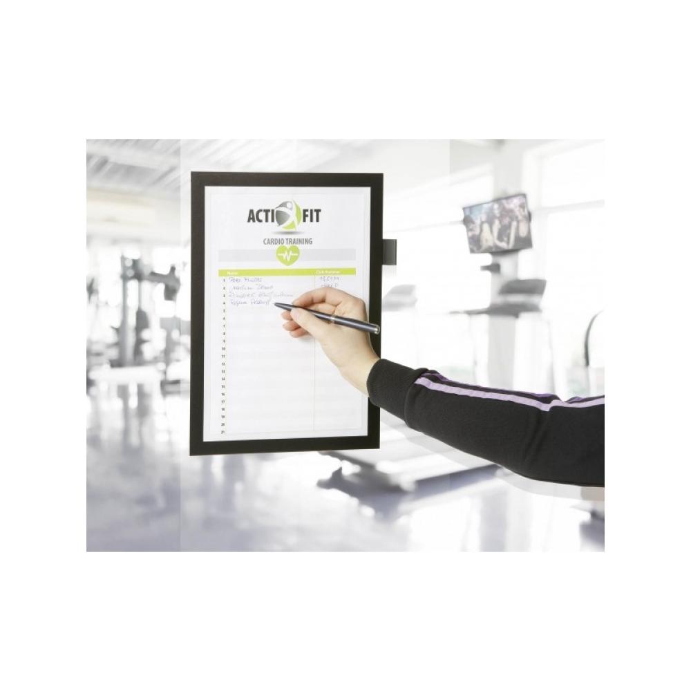 Durable - DURAFRAME NOTE marco magnético A4 Negro