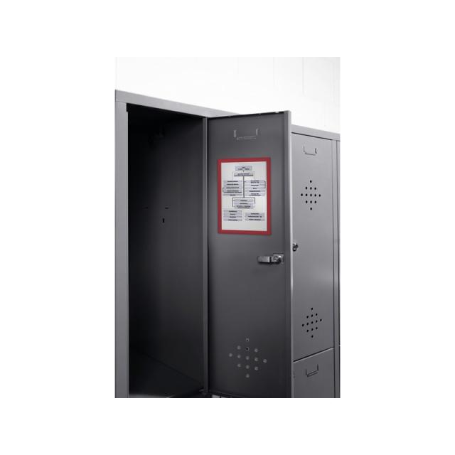 Durable - DURAFRAME marco magnético A4 Rojo