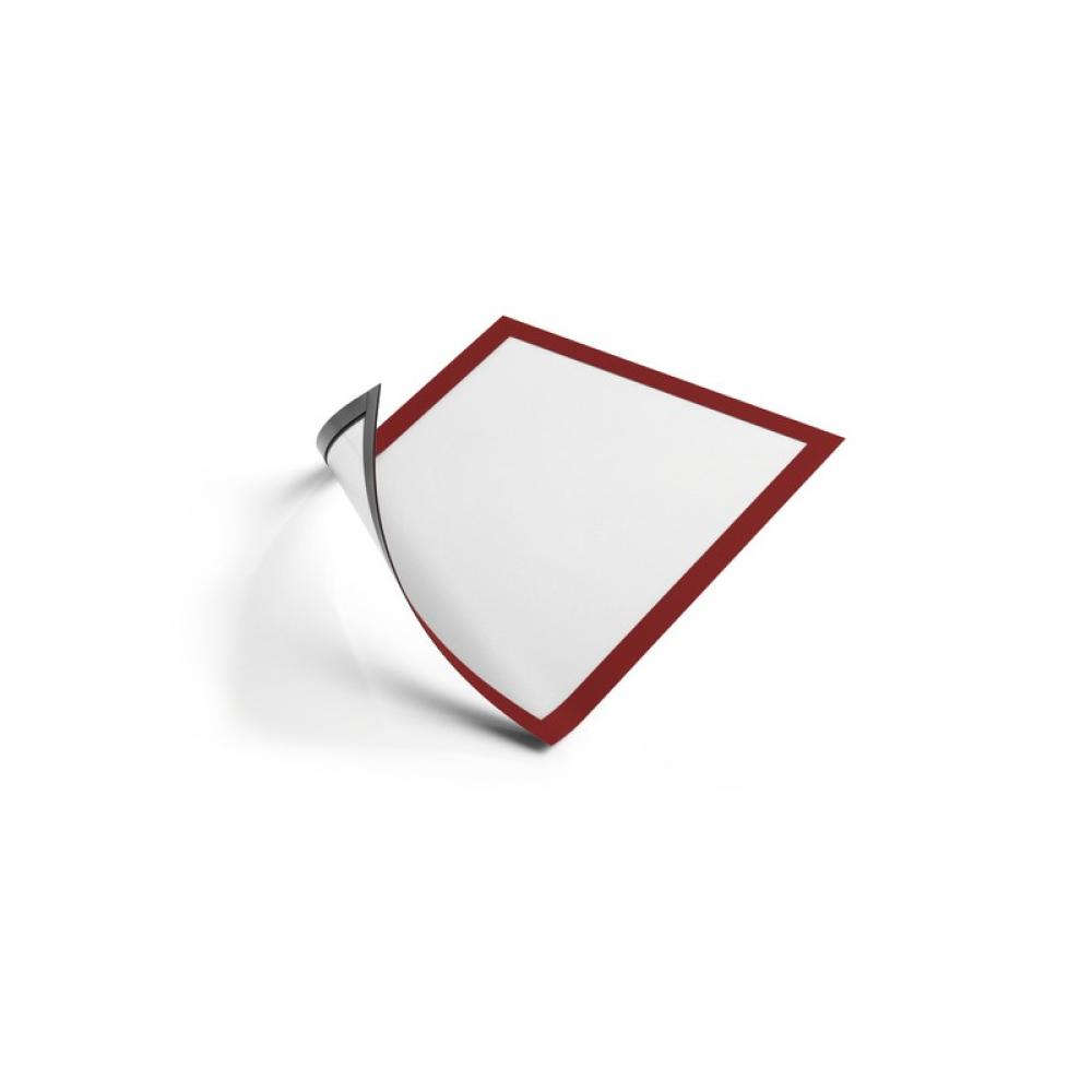 Durable - DURAFRAME marco magnético A4 Rojo