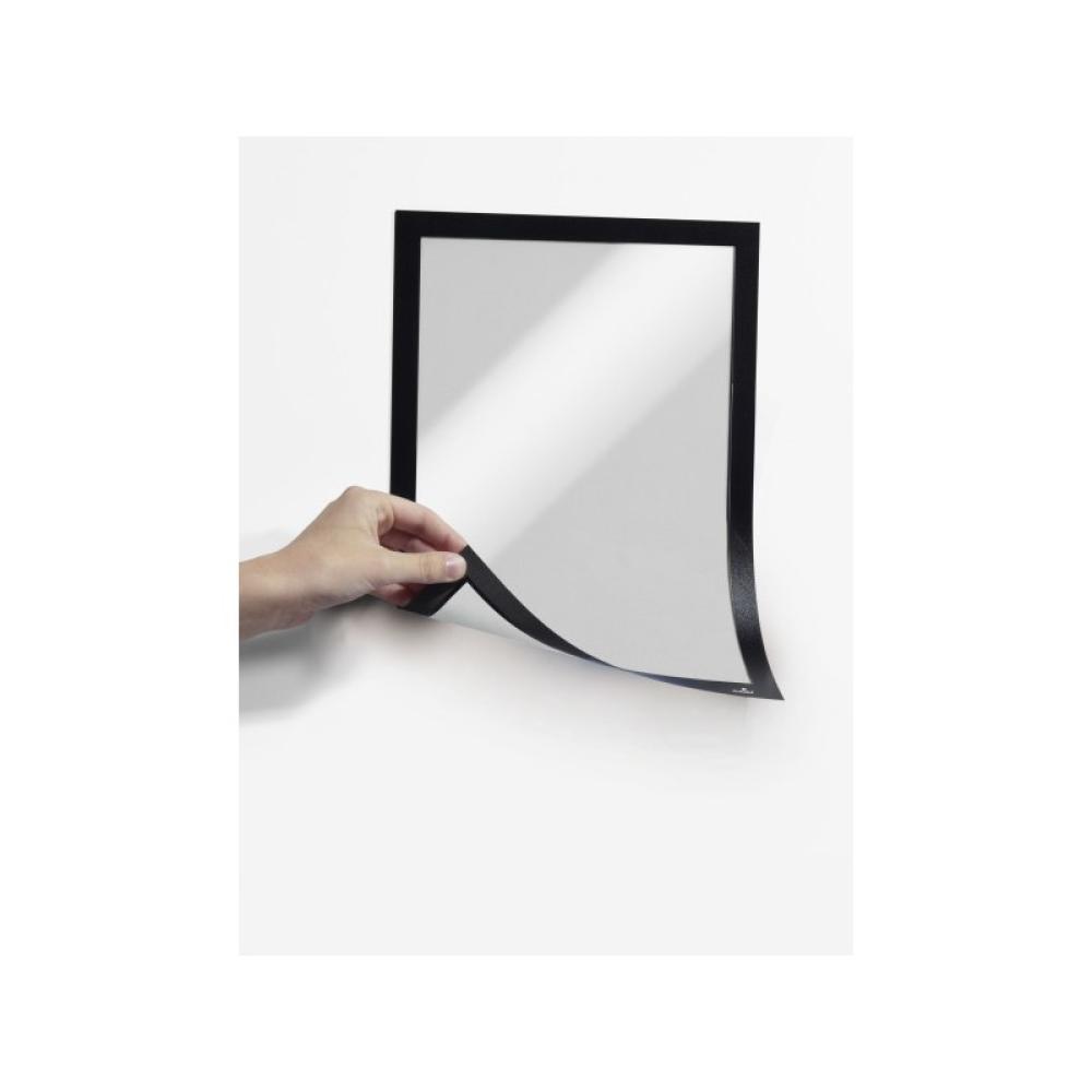 Durable - Duraframe marco magnético A4 Negro - 498801