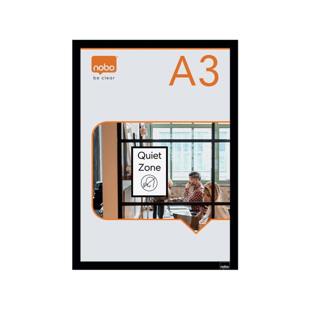 Nobo - 1915700 marco magnético A3 Negro