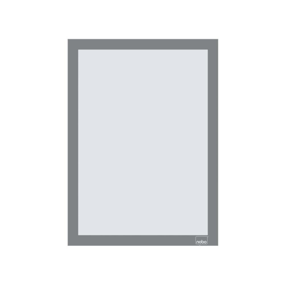 Nobo - 1915696 marco magnético A4 Plata