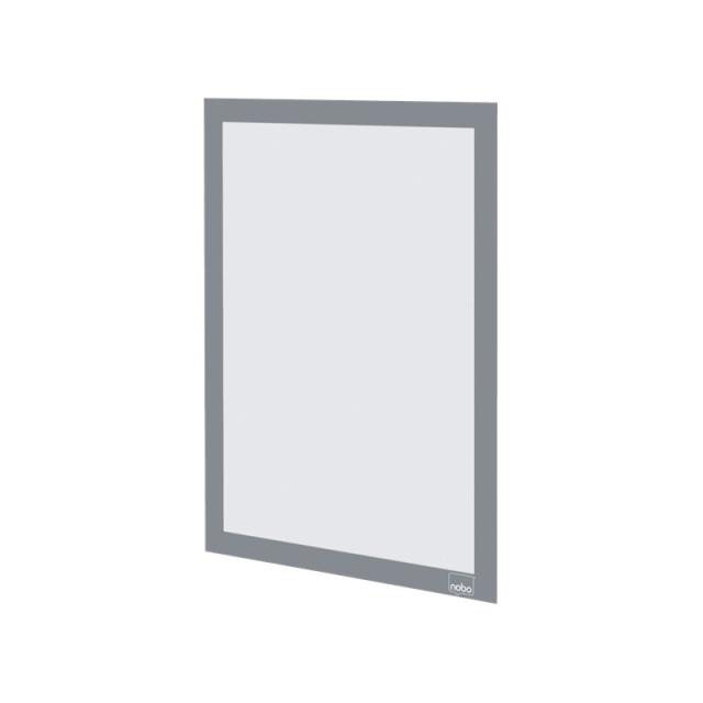 Nobo - 1915696 marco magnético A4 Plata