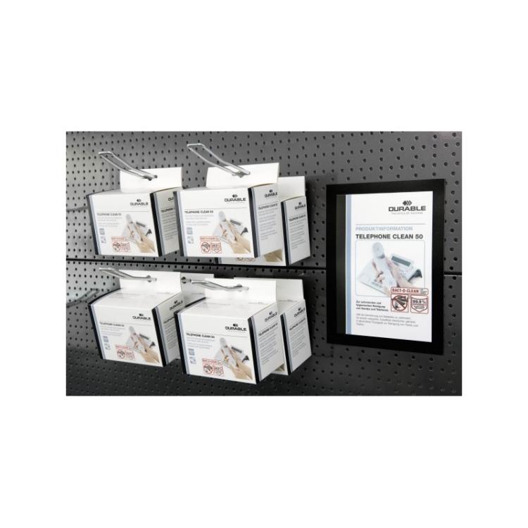 Durable - DURAFRAME marco magnético A5 Negro - 494701