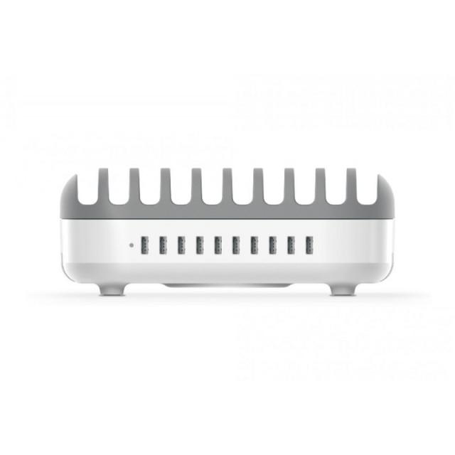 Compulocks - 10PUSBDKS-EU organizador para estación de carga Independiente Blanco