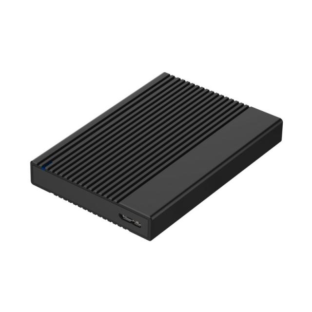 AISENS - Caja Externa 2.5" ASE-2532B 9.5mm SATA A USB 3.0/USB3.1 Gen1, Negra