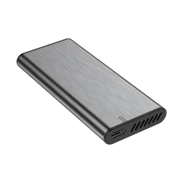 AISENS - Caja Externa M.2 (NGFF) ASM2-007GRY SATA A USB3.1 Gen1, Gris