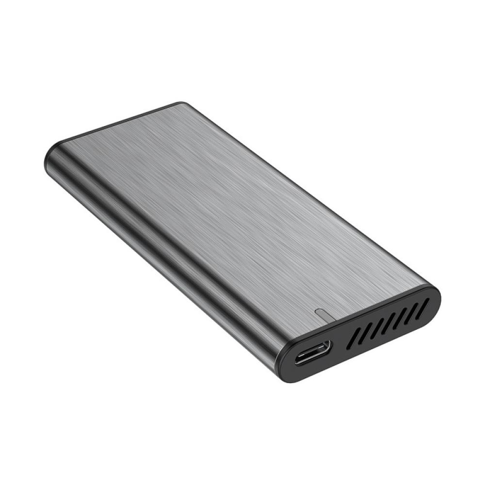 AISENS - Caja Externa M.2 (NGFF) ASM2-007GRY SATA A USB3.1 Gen1, Gris