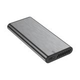 AISENS - Caja Externa M.2 (NGFF) ASM2-007GRY SATA A USB3.1 Gen1, Gris