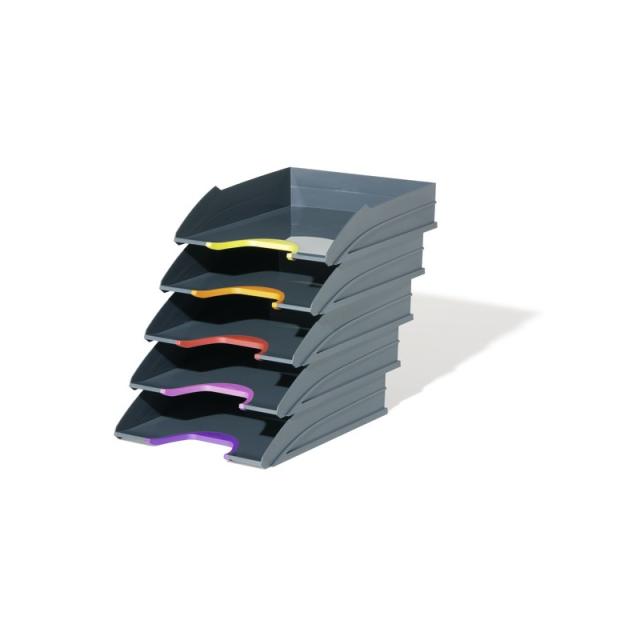 Durable - VARICOLOR Plástico Antracita, Multicolor