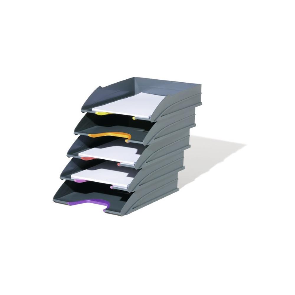 Durable - VARICOLOR Plástico Antracita, Multicolor