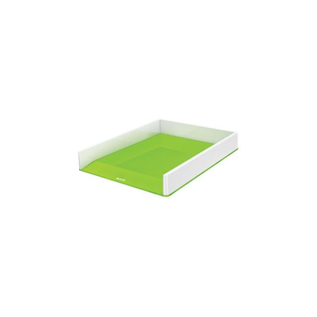 Leitz - 53611054 bandeja de escritorio/organizador Plástico Verde, Blanco