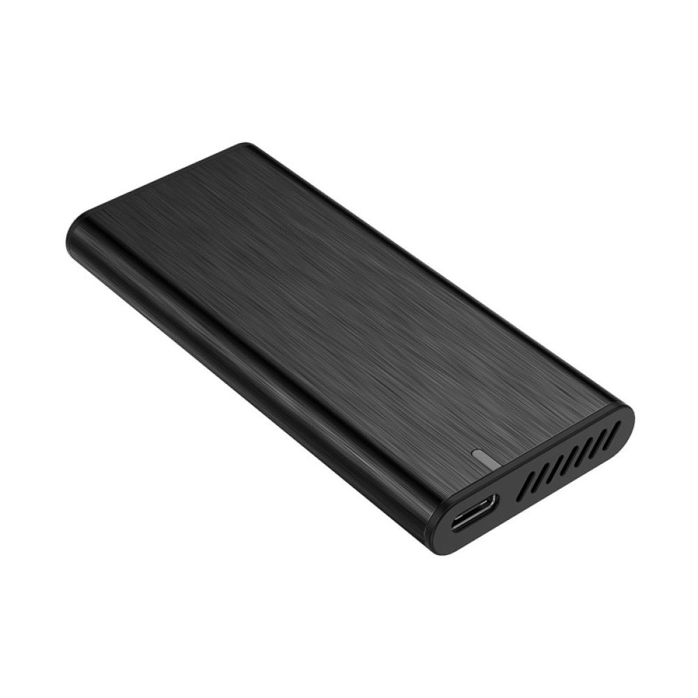 AISENS - Caja Externa M.2 (NGFF) ASM2-008B NVMe a USB3.2 Gen2, Negra