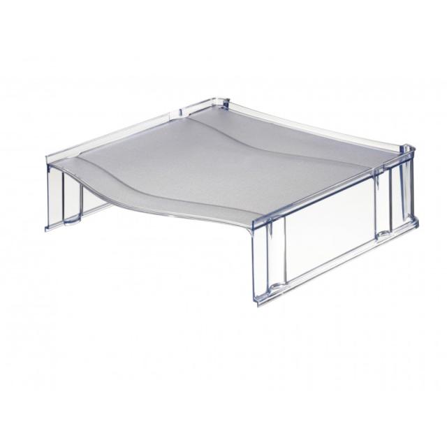 Leitz - 52340092 bandeja de escritorio/organizador Plástico Gris, Translúcido