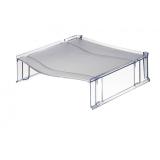 Leitz - 52340092 bandeja de escritorio/organizador Plástico Gris, Translúcido