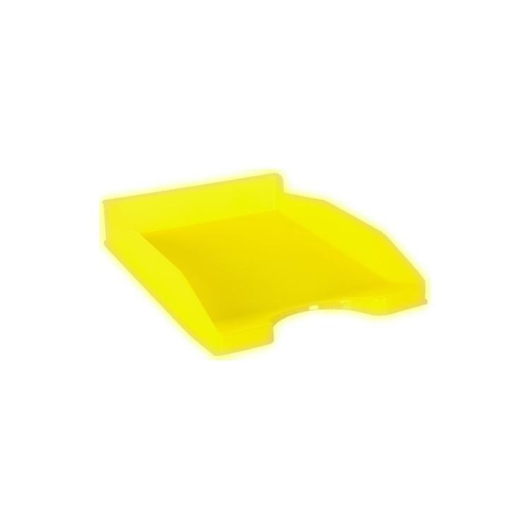 OLEF - BANDEJA SOBREMESA TRASLUCIDA AMARILLA