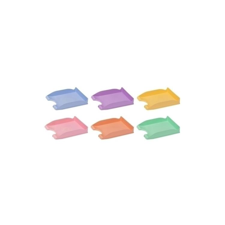 FAIBO - BANDEJA FAIBO PS 350X250X65MM PASTEL STDO - Pack de 10 unidades