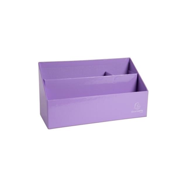 Exacompta - BANDEJA ORGANIZADOR EXAC. CARTON MALVA