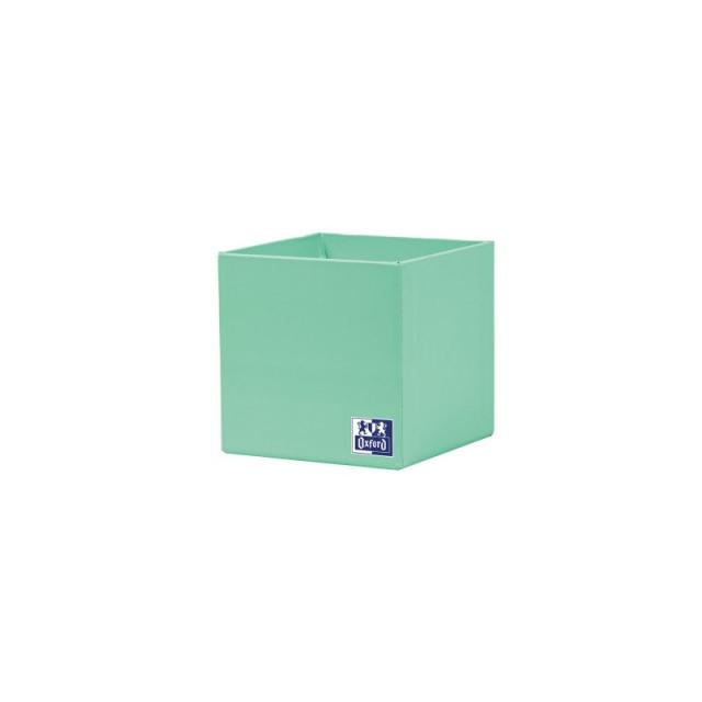 Oxford - 400175165 bandeja de escritorio/organizador Caja de cartón Azul, Lila, Color menta - Pack de 4 unidades