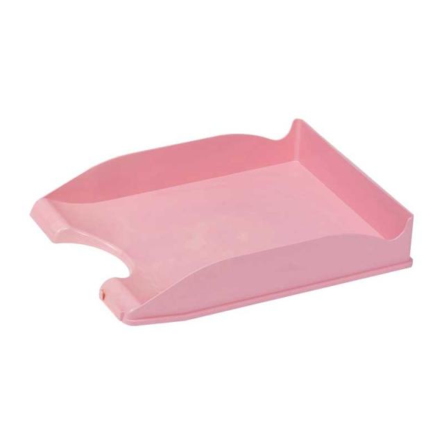 FAIBO - BANDEJA FAIBO PS 350X250X65MM ROSA PASTEL