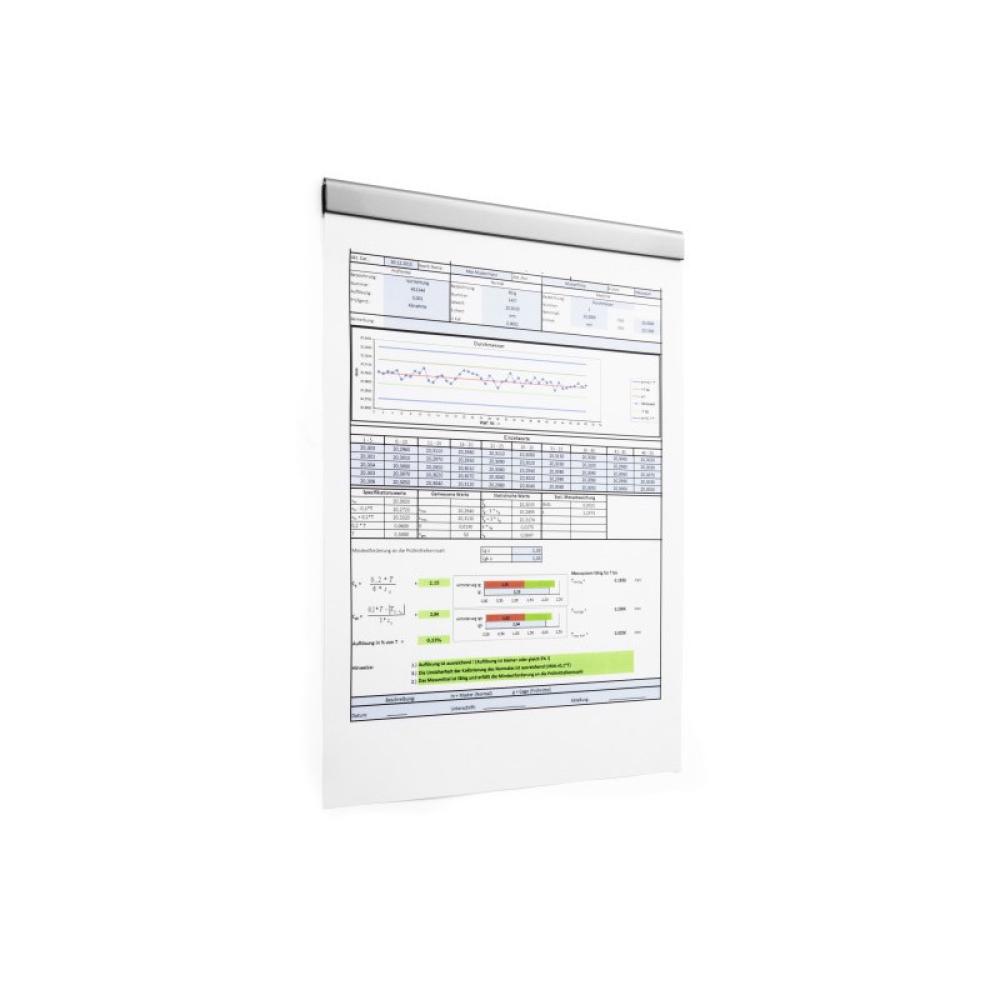 Durable - DURAFIX Rail 210 mm archivador Plata