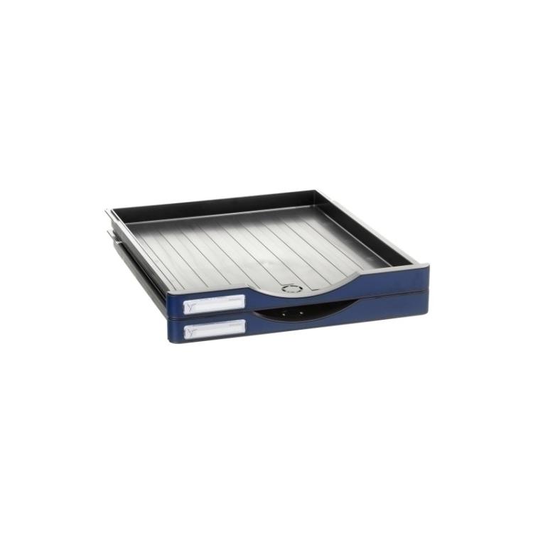 Archivo 2000 - 6501 AZ archivador Poliestireno Negro, Azul