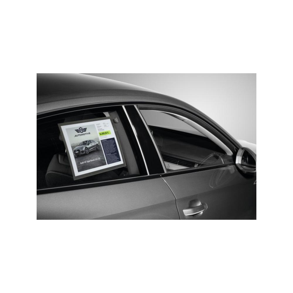 Durable - 501457 archivador Antracita, Transparente