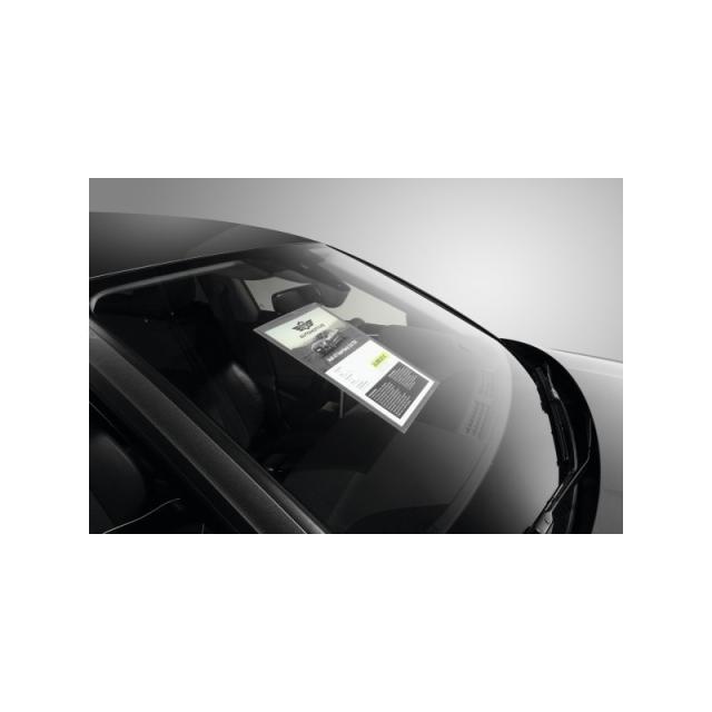 Durable - 501457 archivador Antracita, Transparente