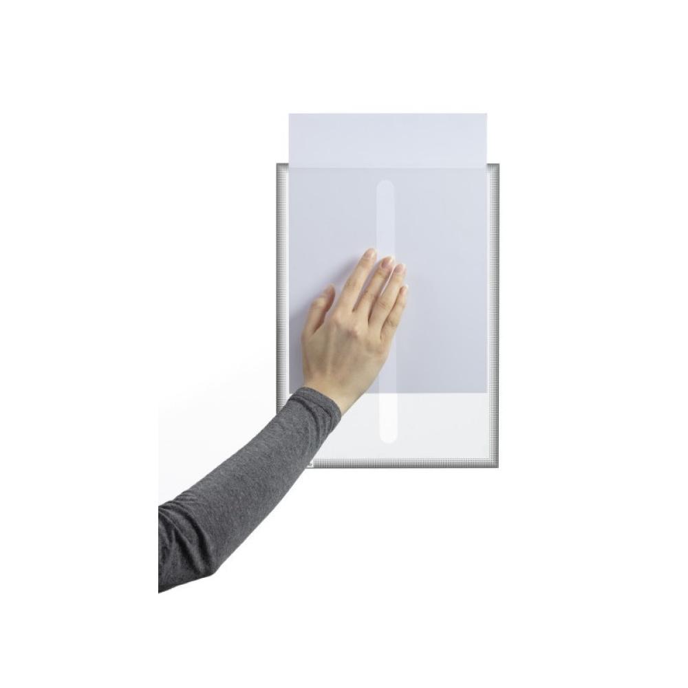 Durable - 501457 archivador Antracita, Transparente