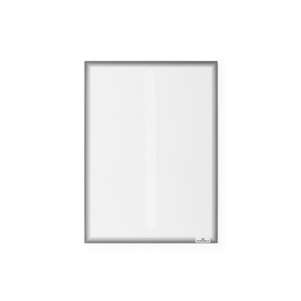 Durable - 501457 archivador Antracita, Transparente