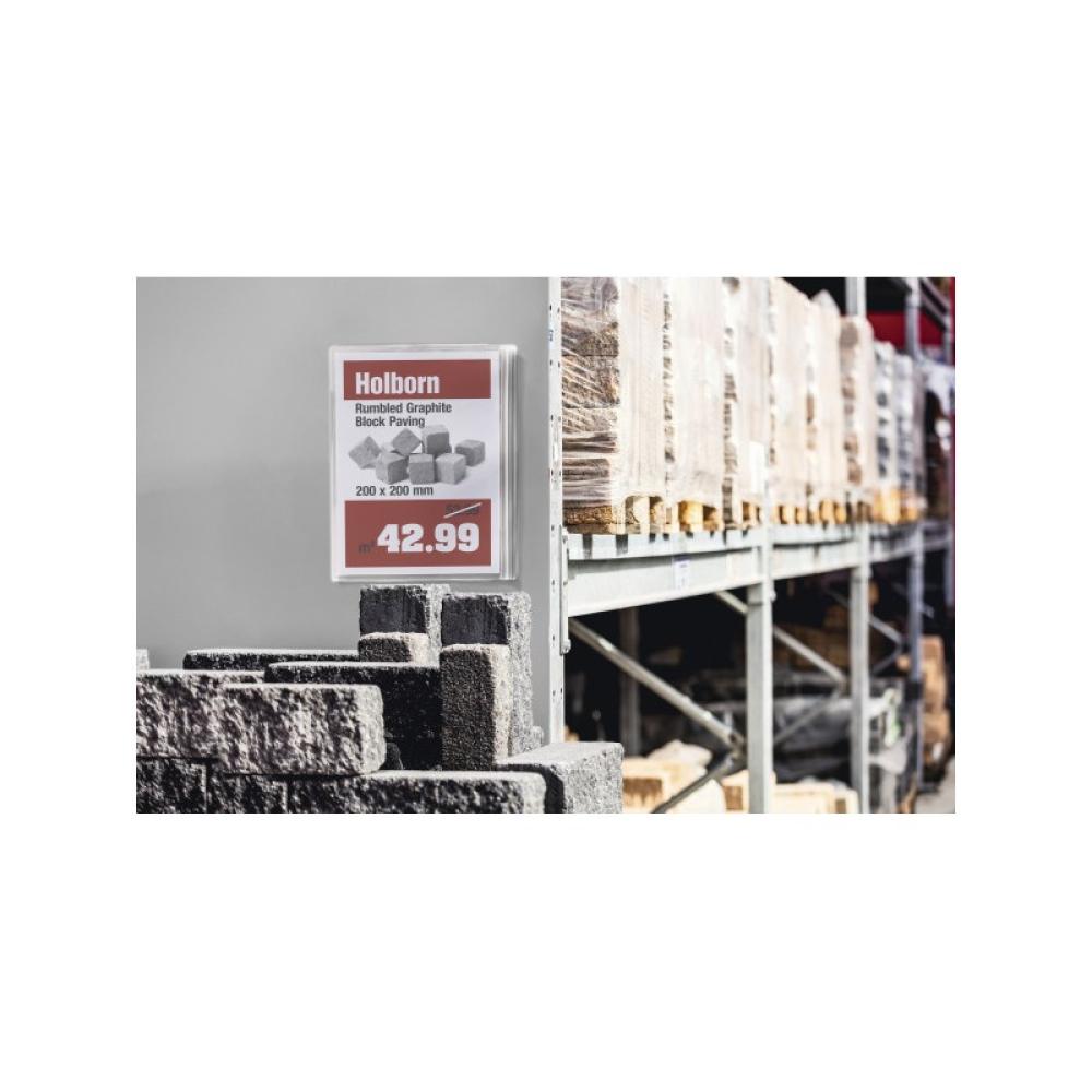 Durable - 501719 archivador Plástico Transparente