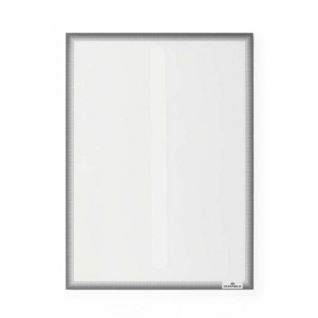 Durable - 501557 archivador Plástico Gris, Transparente