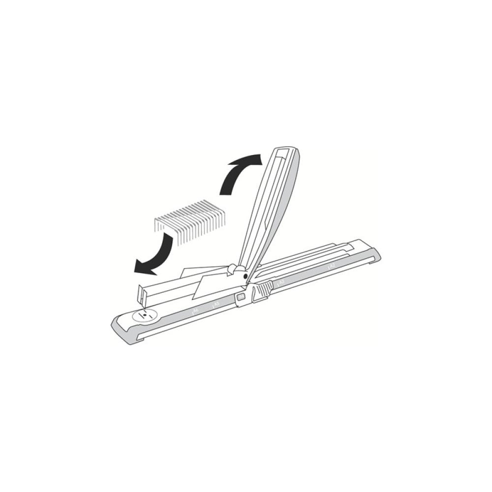 Petrus - 623381 grapadora Negro, Gris