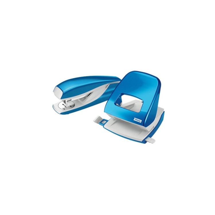 Petrus - 623593 grapadora Cierre estándar Azul, Blanco