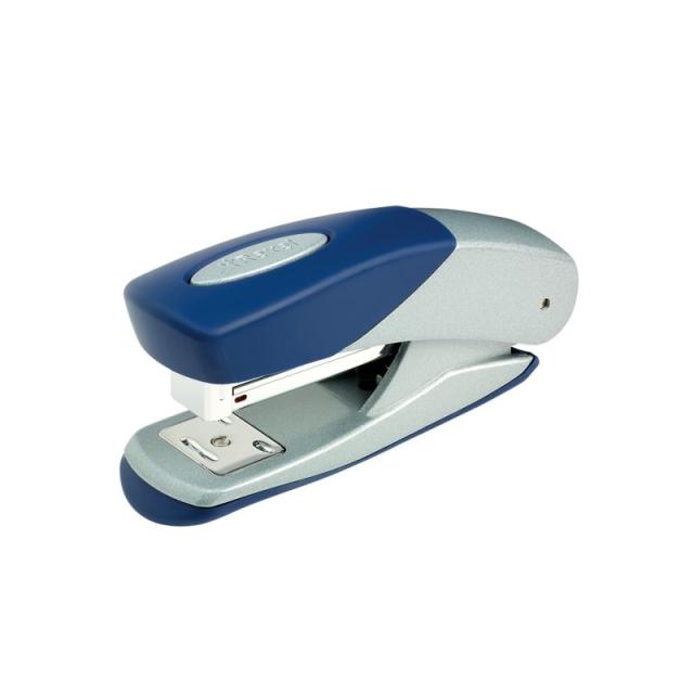 Rexel - Grapadora Matador media carga plateada/azul