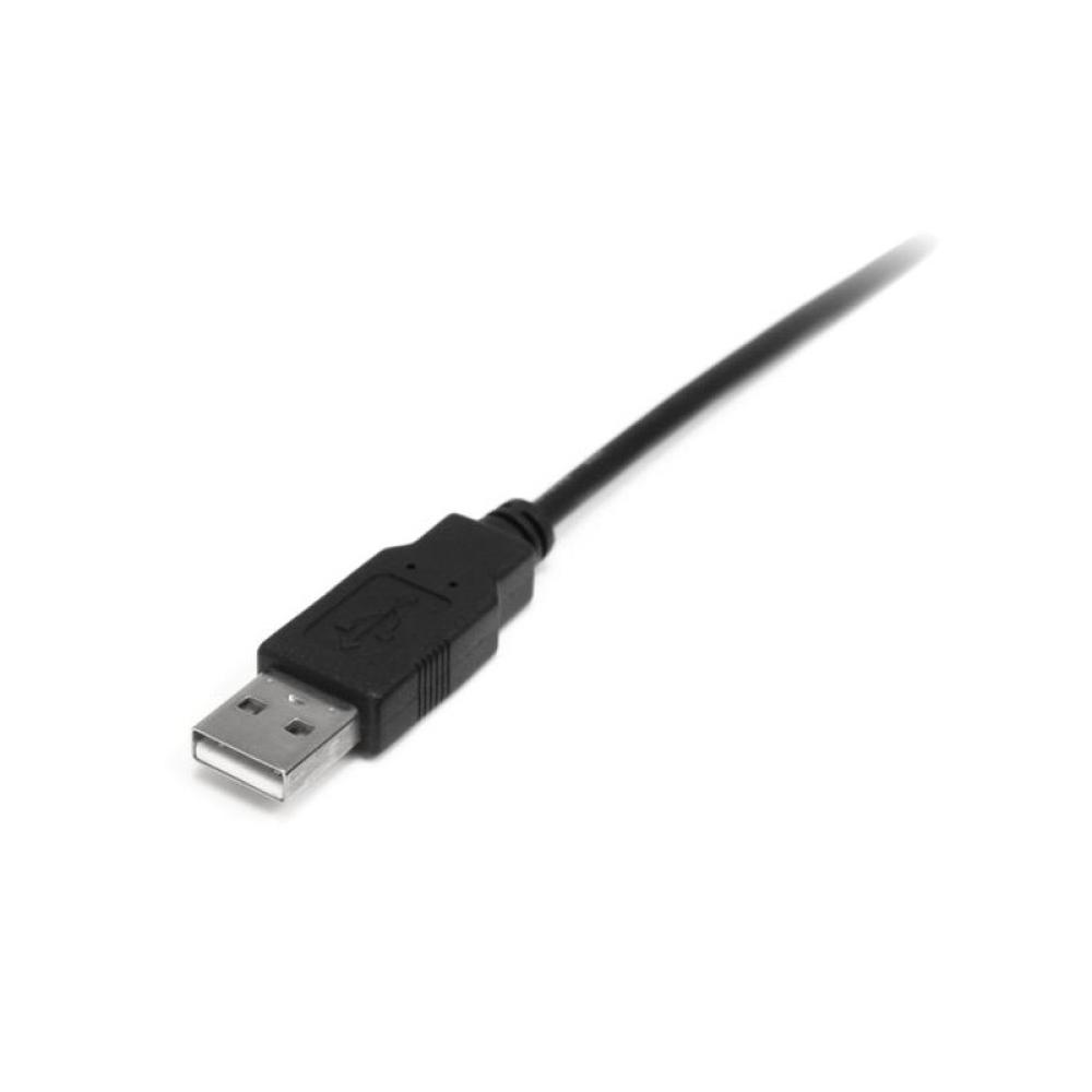 StarTech.com - Cable USB de 50cm para Cámara - 1x USB A Macho - 1x Mini USB B Macho - Adaptador Negro
