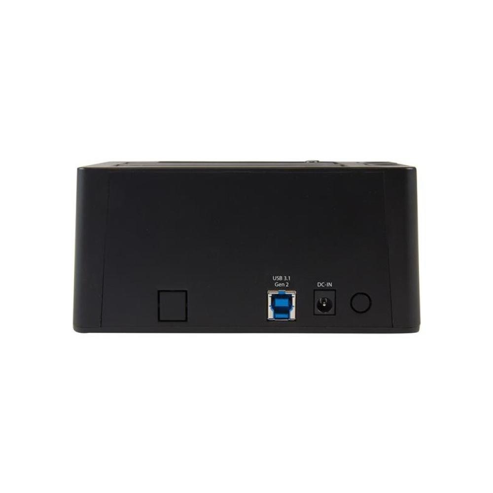 StarTech.com - Docking Station de 2 Bahías - USB 3.1 a SATA - USB 3.1 (10 Gbps) - SATA I/II/III de 2,5/3,5" - Base de Acoplamien