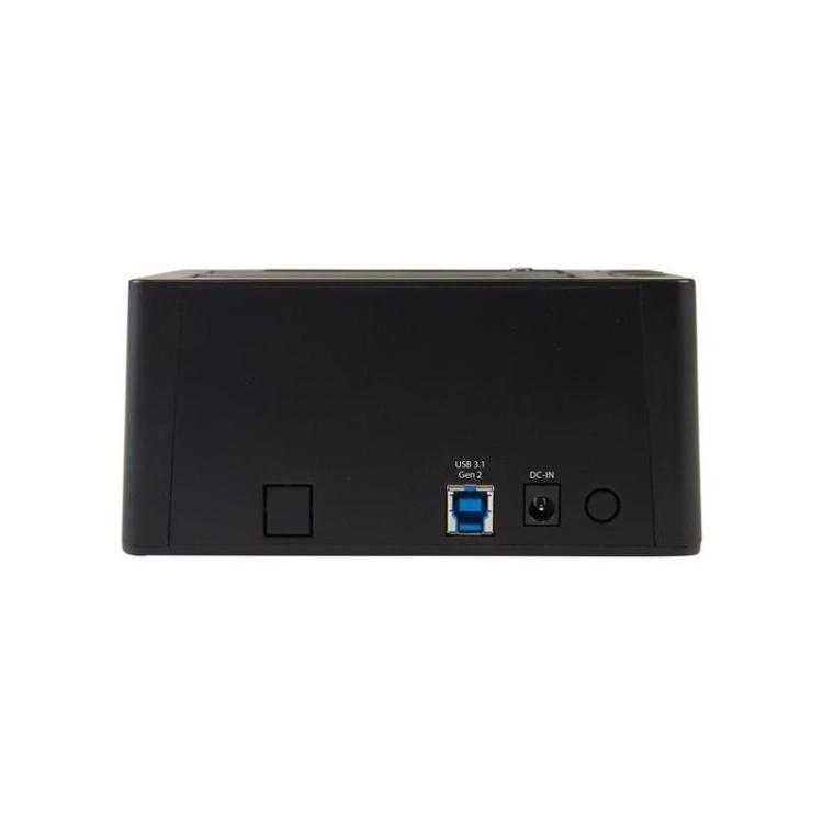 StarTech.com - Docking Station de 2 Bahías - USB 3.1 a SATA - USB 3.1 (10 Gbps) - SATA I/II/III de 2,5/3,5" - Base de Acoplamien