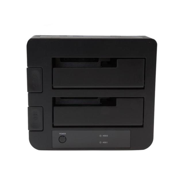 StarTech.com - Docking Station de 2 Bahías - USB 3.1 a SATA - USB 3.1 (10 Gbps) - SATA I/II/III de 2,5/3,5" - Base de Acoplamien