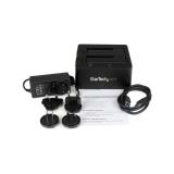 StarTech.com - Docking Station de 2 Bahías - USB 3.1 a SATA - USB 3.1 (10 Gbps) - SATA I/II/III de 2,5/3,5" - Base de Acoplamien