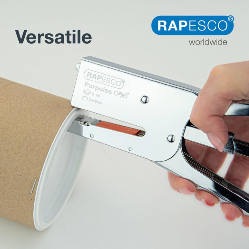 Rapesco - 1626 grapadora Cierre estándar Cromo