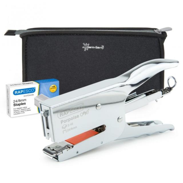 Rapesco - 1626 grapadora Cierre estándar Cromo