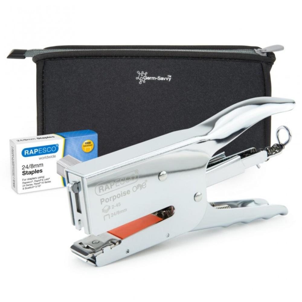 Rapesco - 1626 grapadora Cierre estándar Cromo